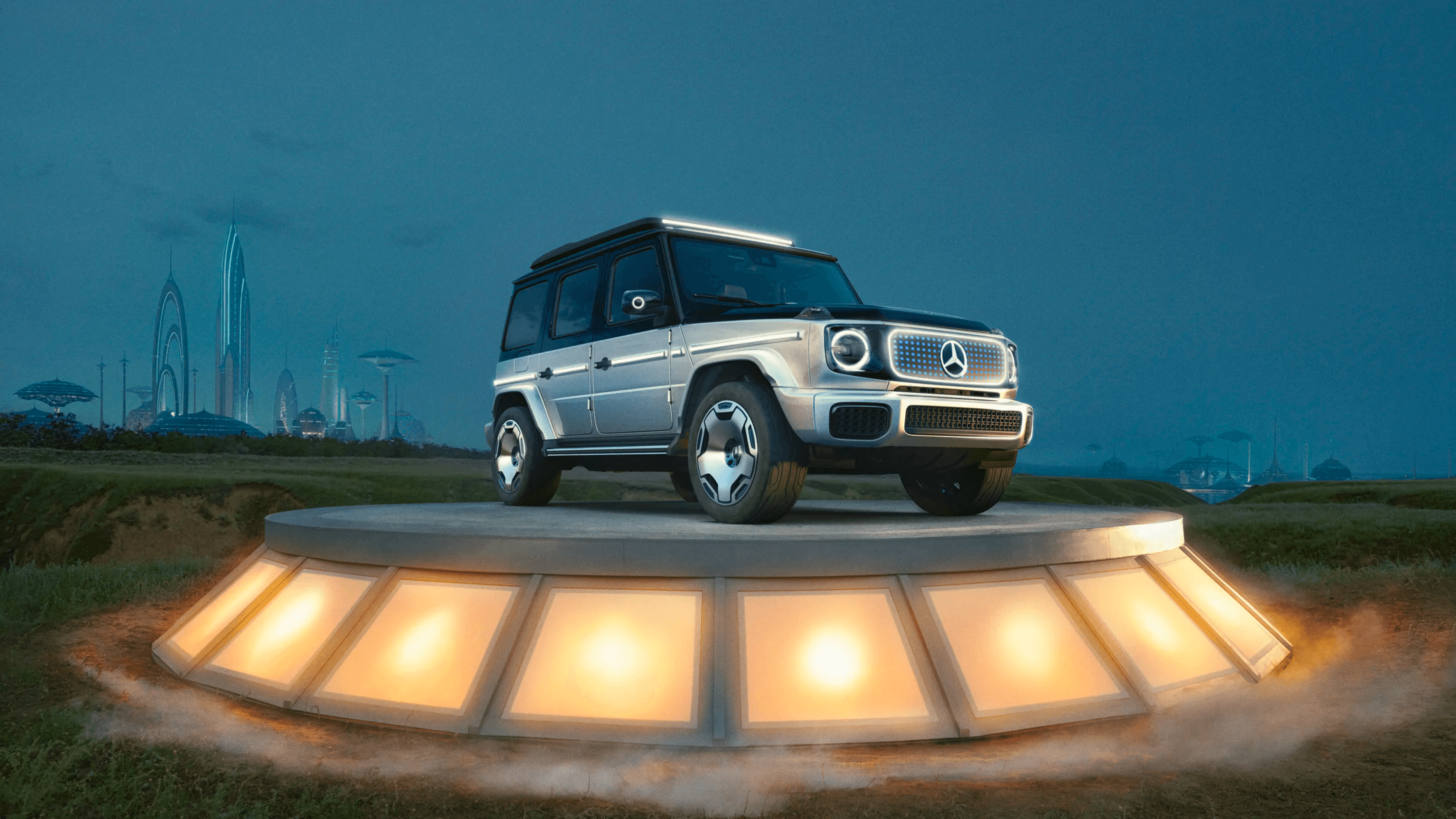 🚙 Mercedes-Benz показав електричний G-Wagen