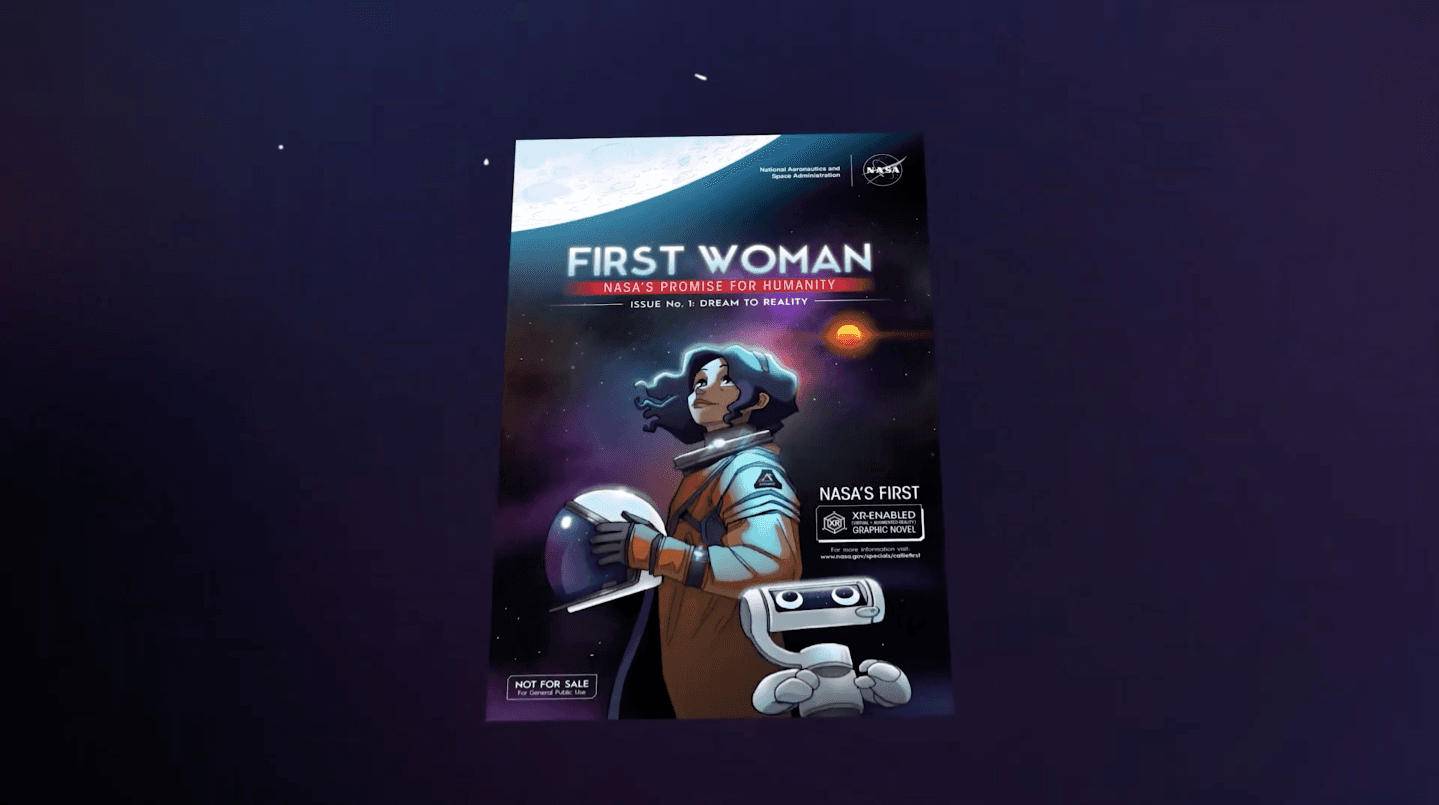 👩🏼‍🚀 NASA створило власний комікс про космонавтку