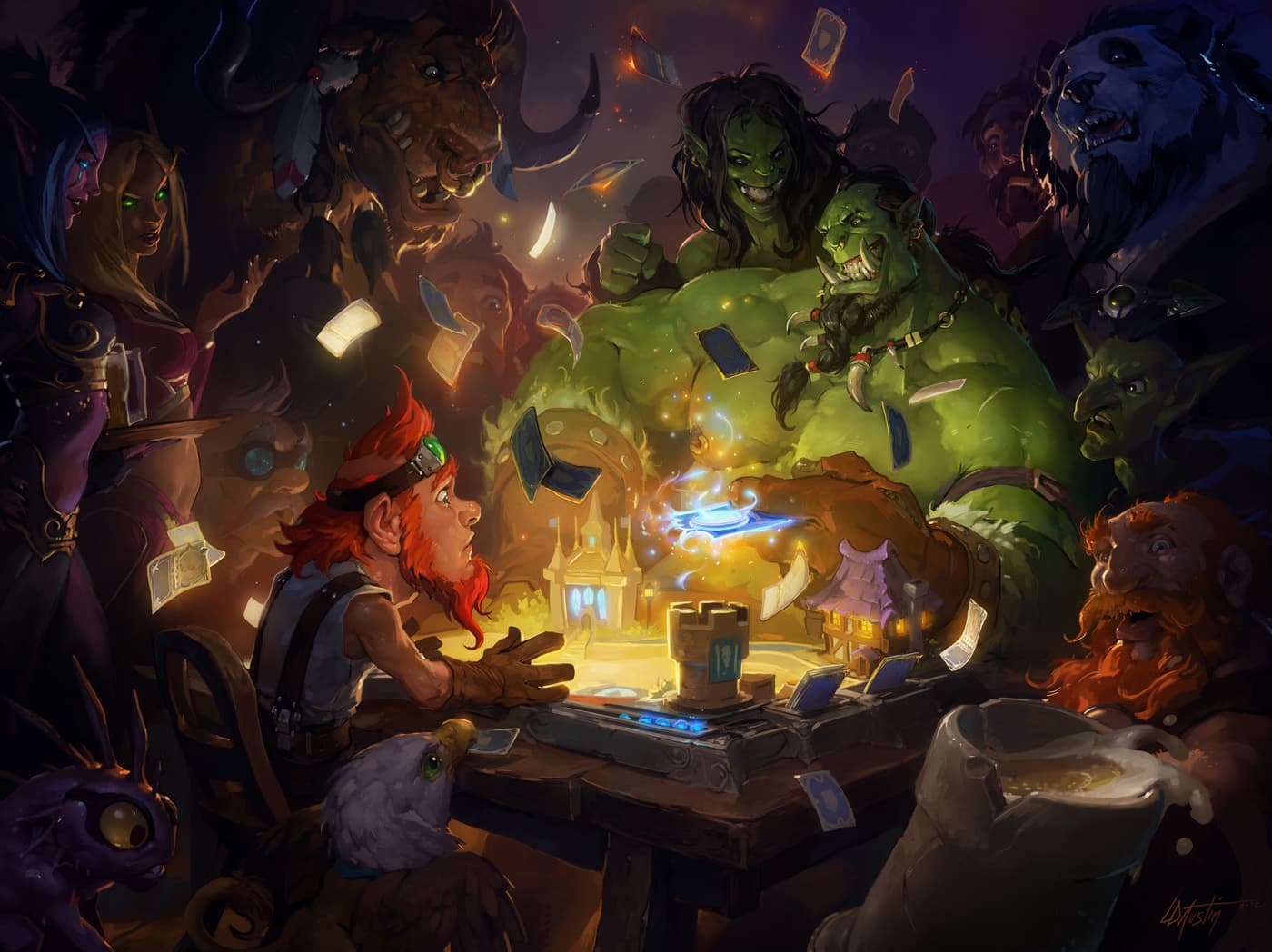 👾 12 жовтня у Hearthstone з'явиться новий режим «Найманці»