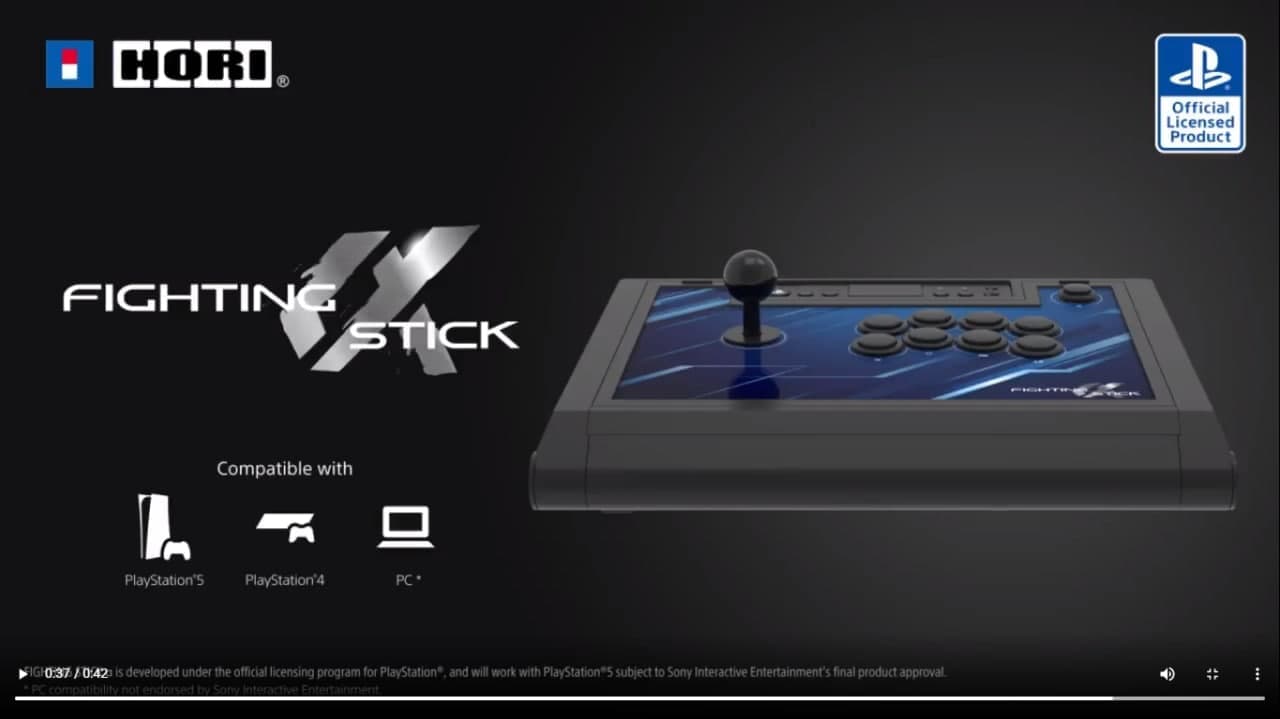🕹 У PS5 будуть свої аркадні контролери