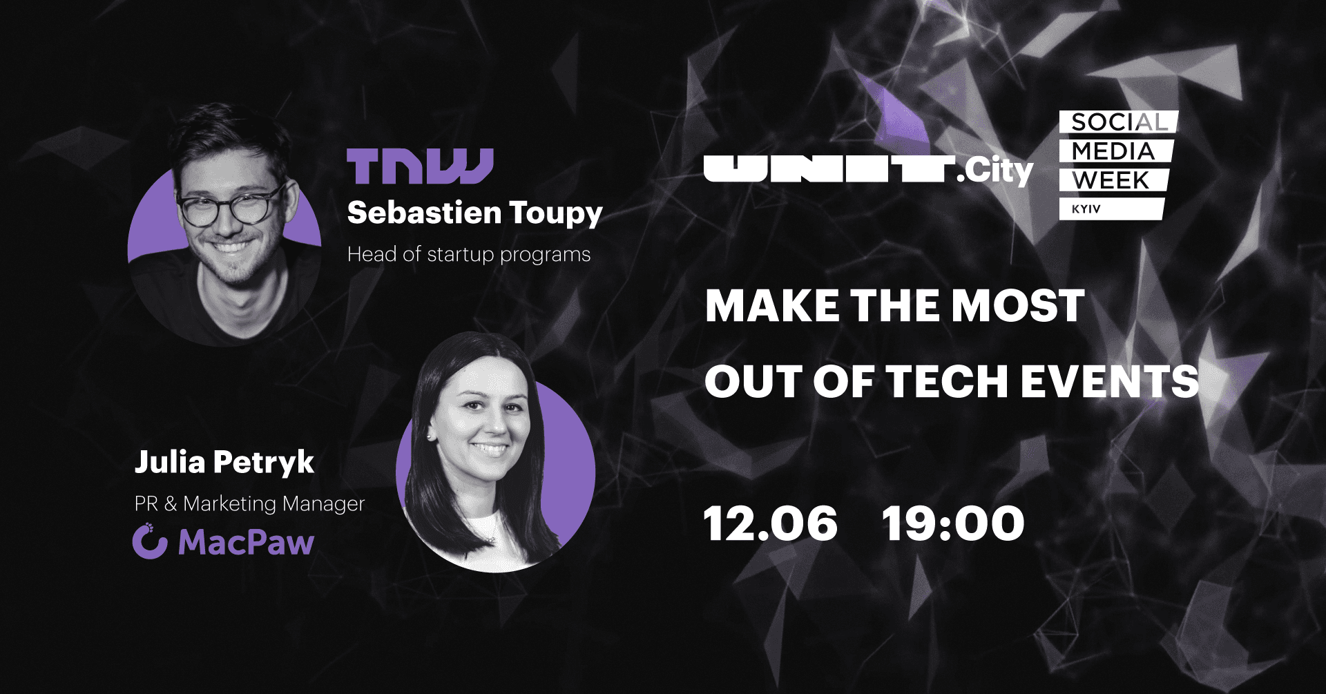 👨💻 В UNIT.City експерт The Next Web розкаже, як робити великі технологічні події