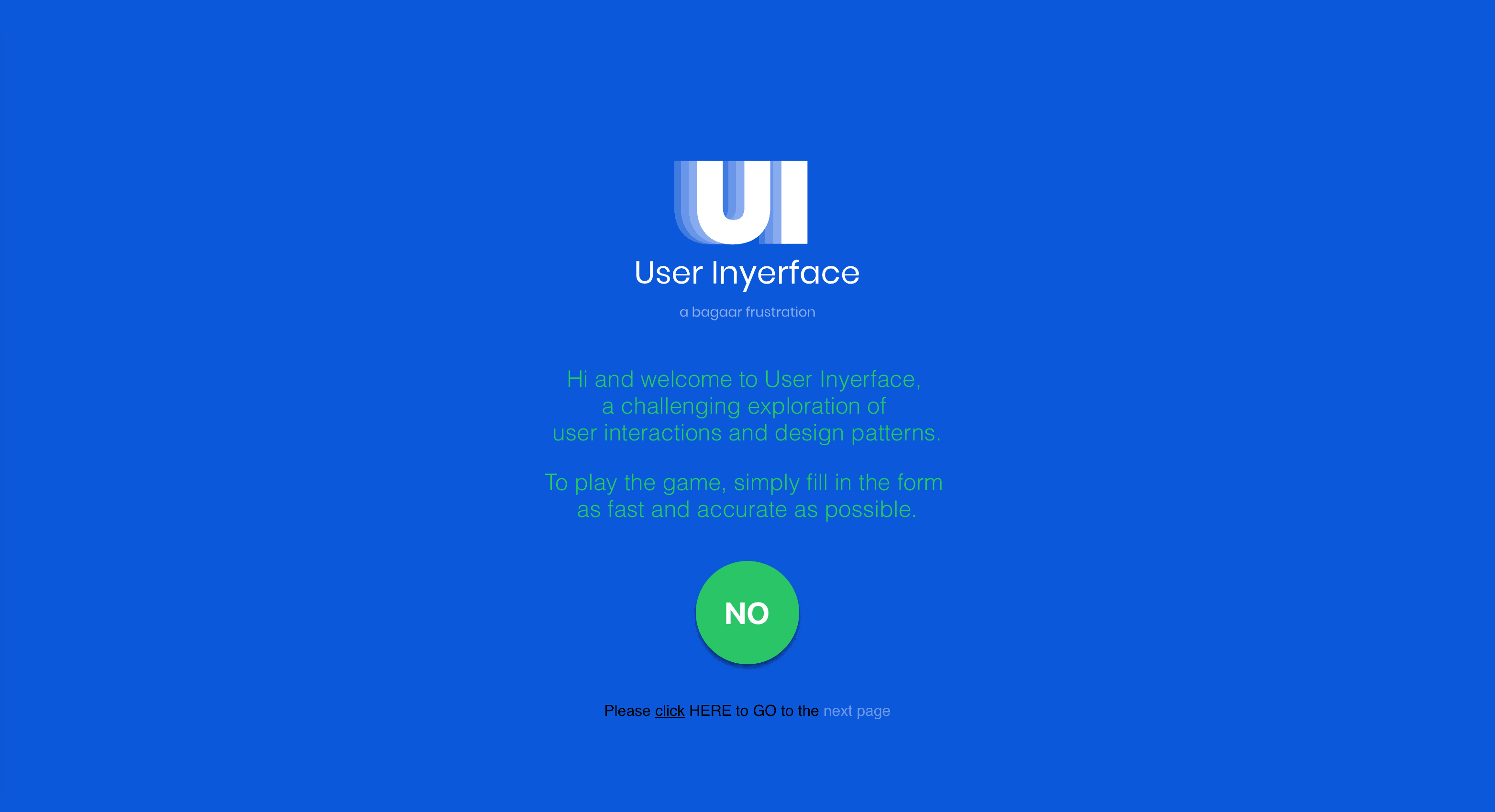 🤬 Спробуйте User Inyerface — симулятор найгіршого можливого інтерфейсу