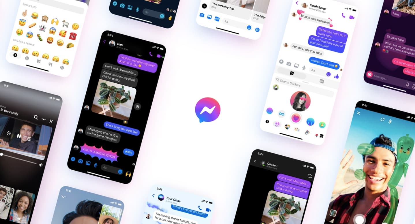 😲 Facebook вперше за 7 років оновив логотип Messenger — що нового