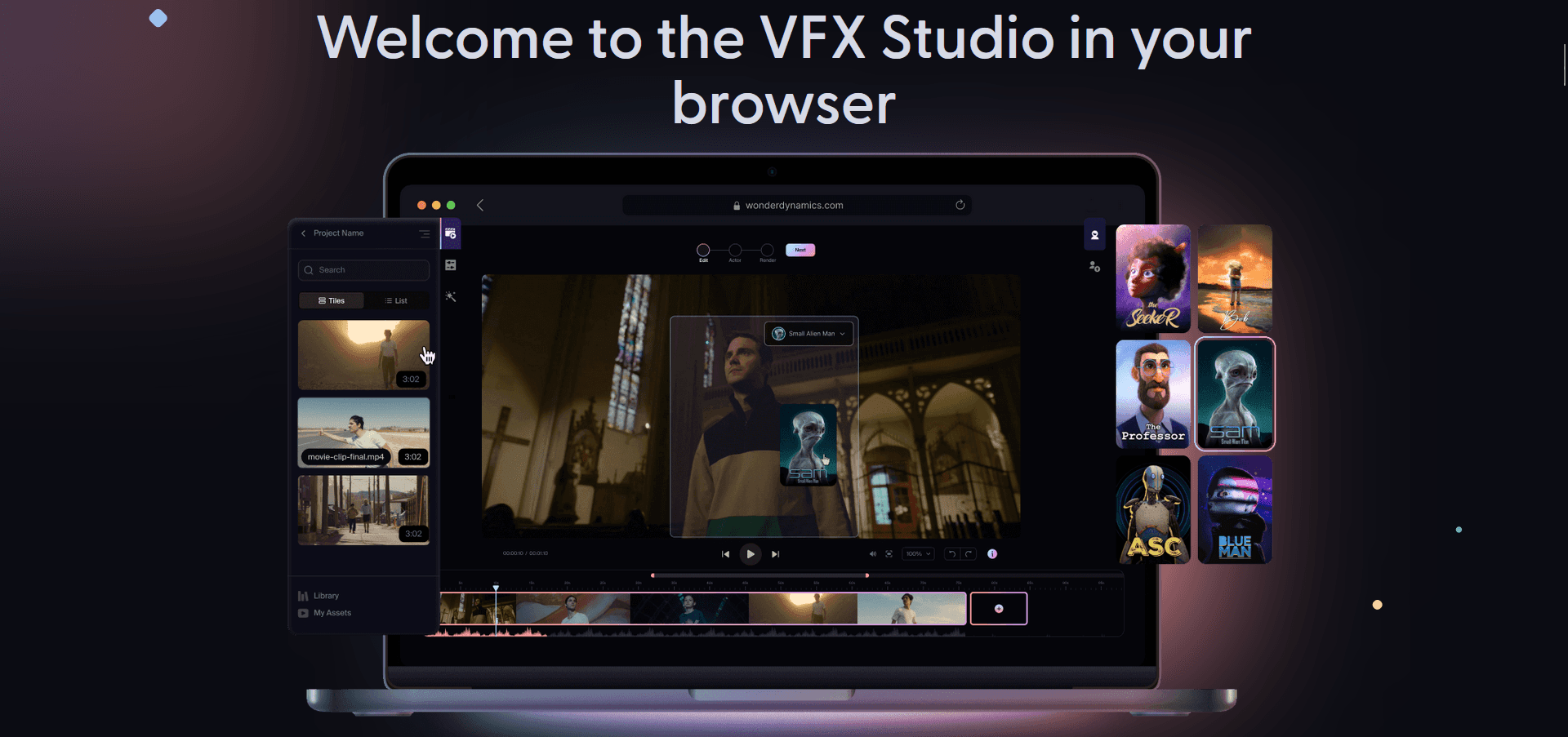 🤖 Wonder Studio: новий AI-інструмент для простого додавання VFX-ефектів в фільми