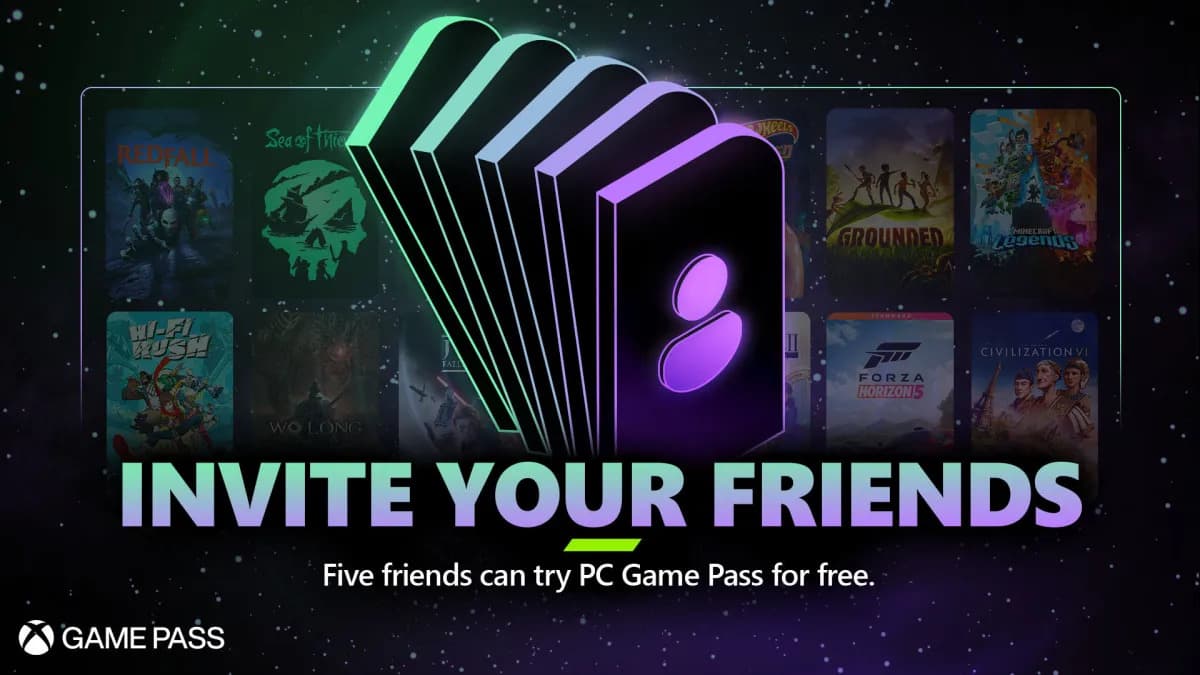 🎮 Microsoft запустила реферальну програму Game Pass: як безплатно отримати підписку на 14 днів