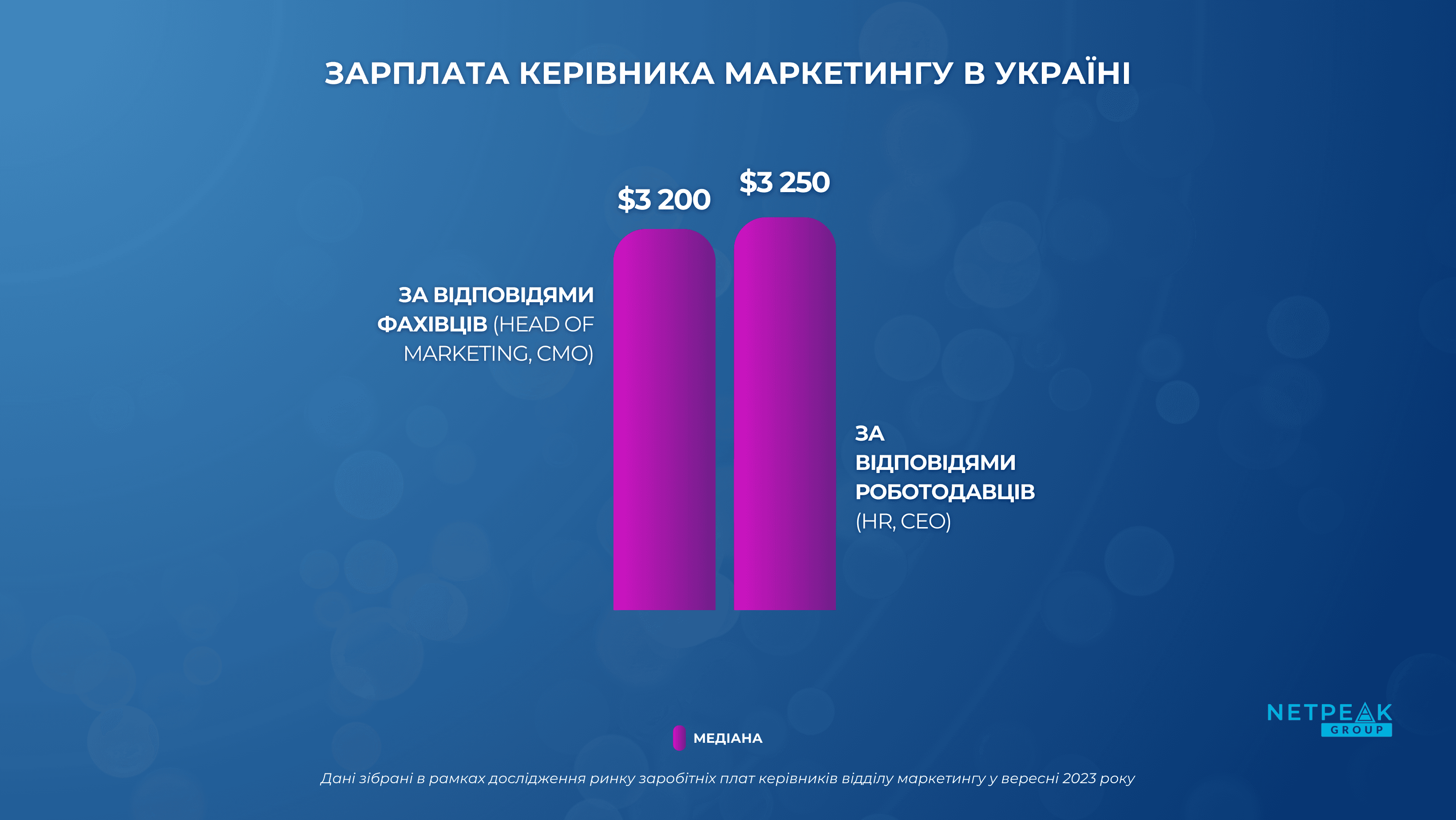 💸 Від $1 400 до $12 000. Скільки заробляють керівники маркетингу в Україні? Дослідження Netpeak Group